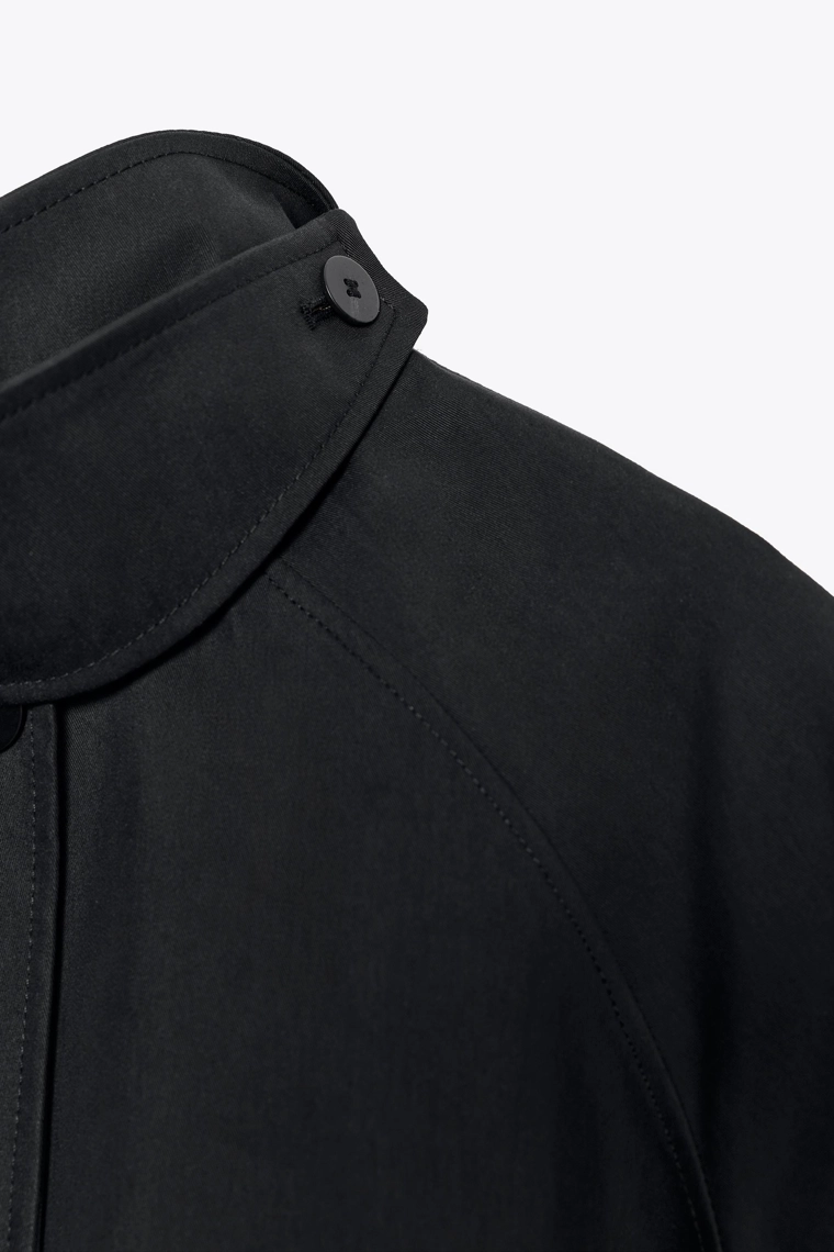 ZW COLLECTION LONG BUTTON-UP TRENCH COAT
