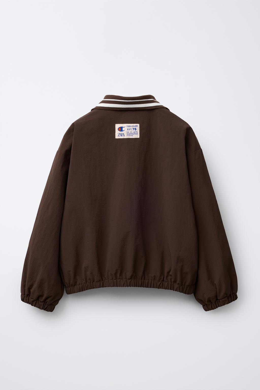 КУРТКА ИЗ НЕЙЛОНА С СУМКОЙ CHAMPION ® X ZARA