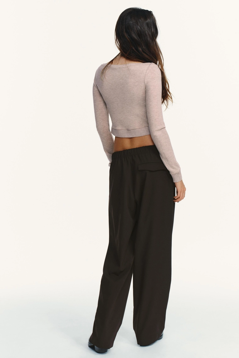 БРЮКИ С ЗАЩИПАМИ