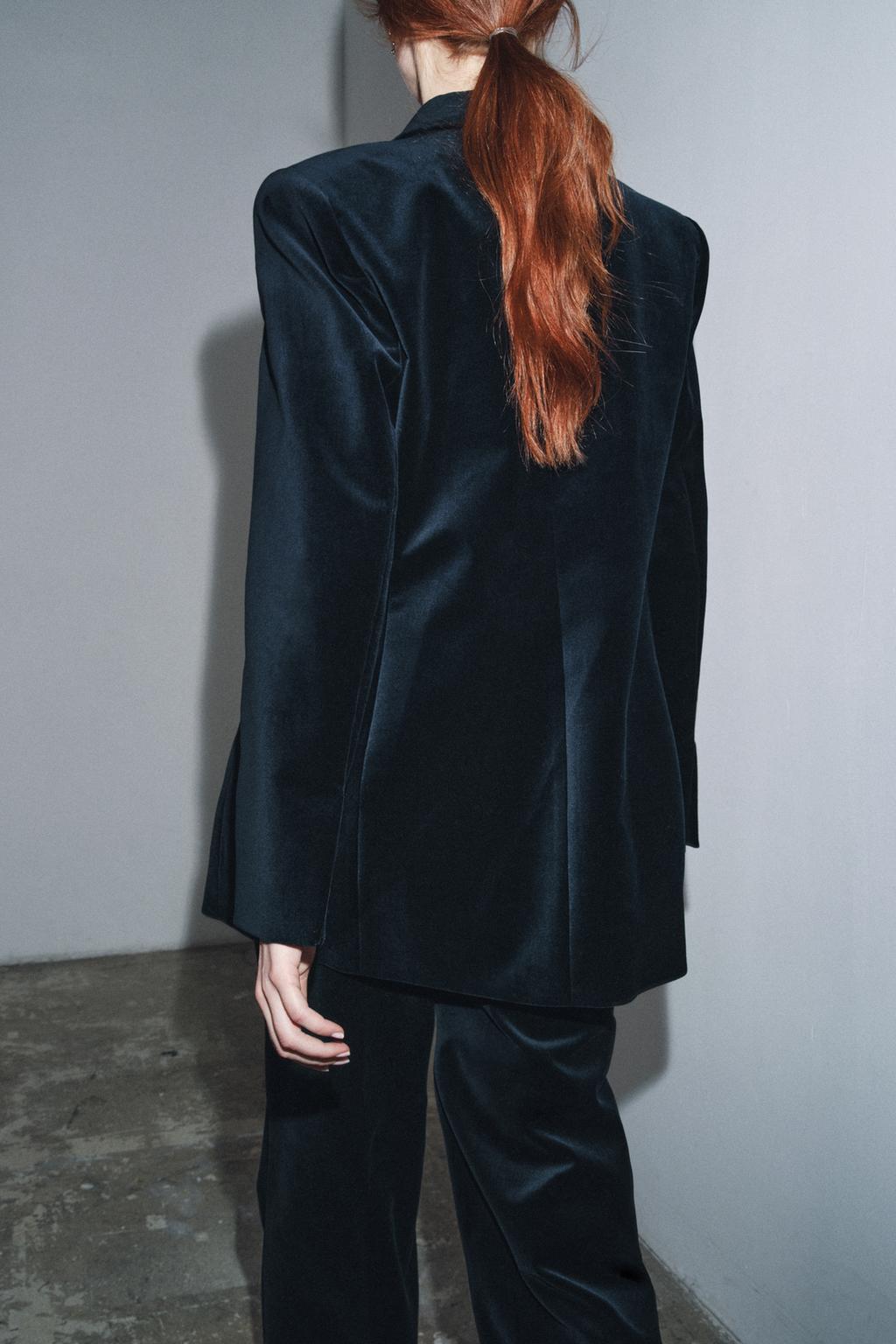 РАСКЛЕШЕННЫЕ БАРХАТНЫЕ БРЮКИ ZW LIMITED EDITION