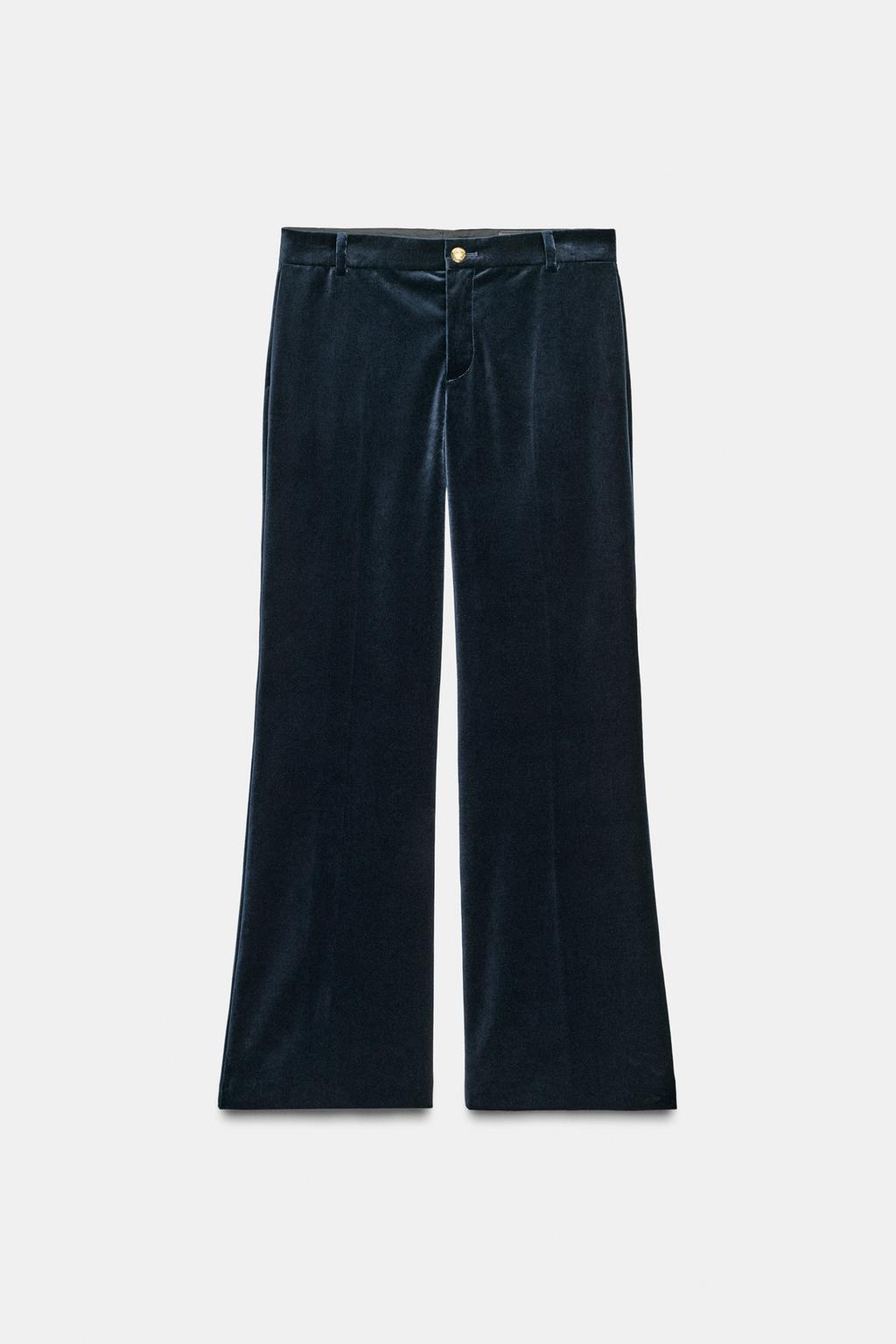 РАСКЛЕШЕННЫЕ БАРХАТНЫЕ БРЮКИ ZW LIMITED EDITION