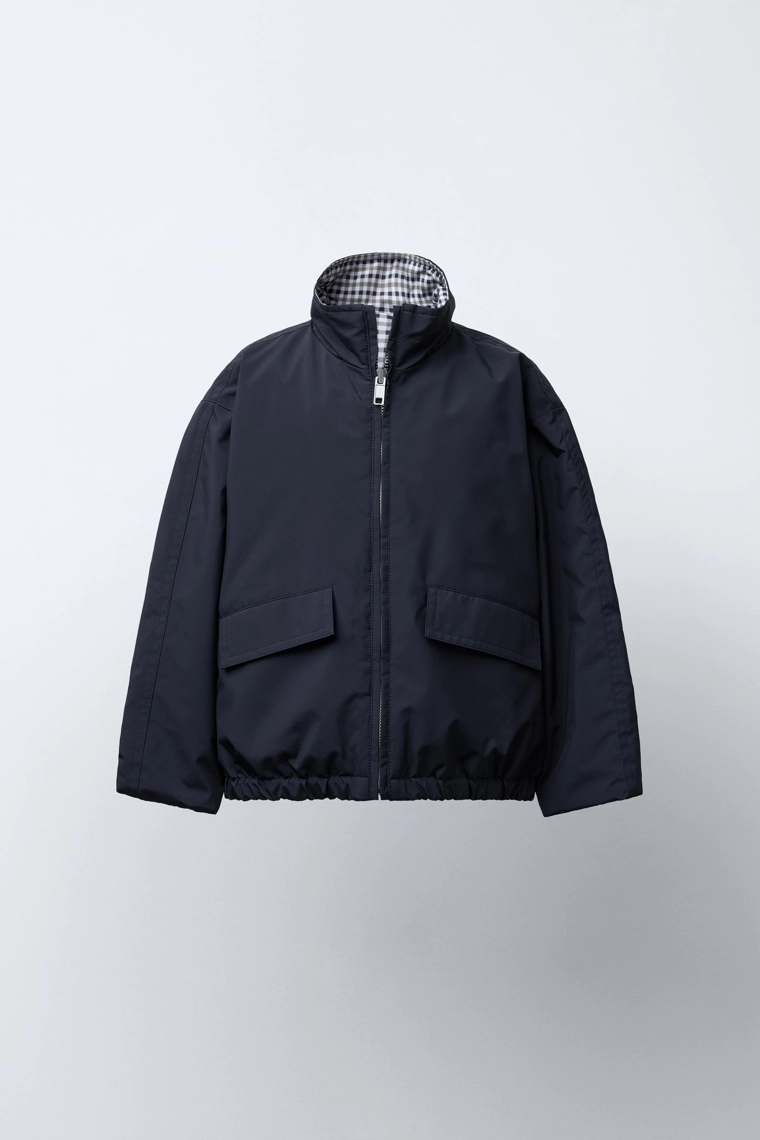 ДВУСТОРОННЯЯ КУРТКА В КЛЕТКУ WATER REPELLENT BENSIMON ® X ZARA