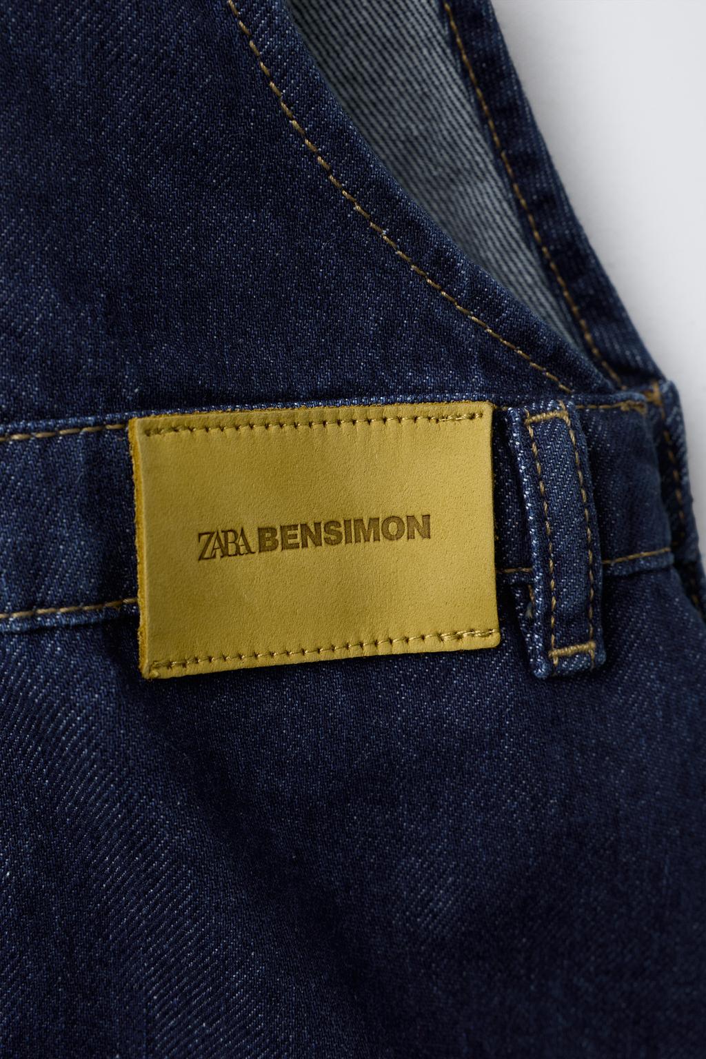 ДЖИНСОВЫЙ САРАФАН BENSIMON ® X ZARA