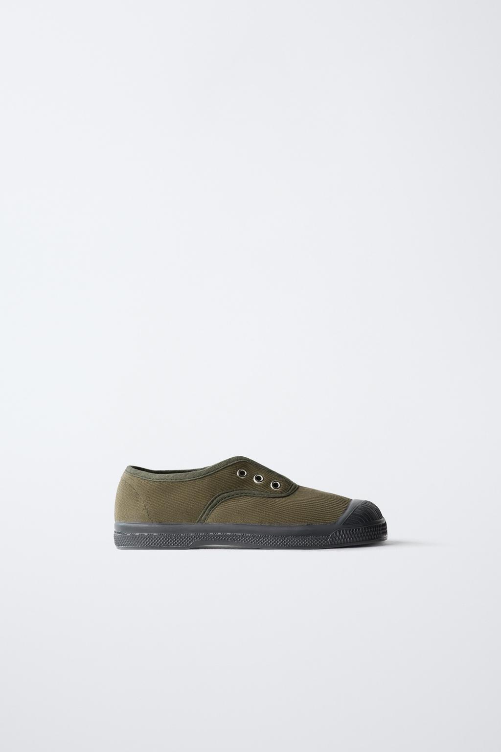 КЕДЫ ИЗ ВЕЛЬВЕТА BENSIMON ® X ZARA