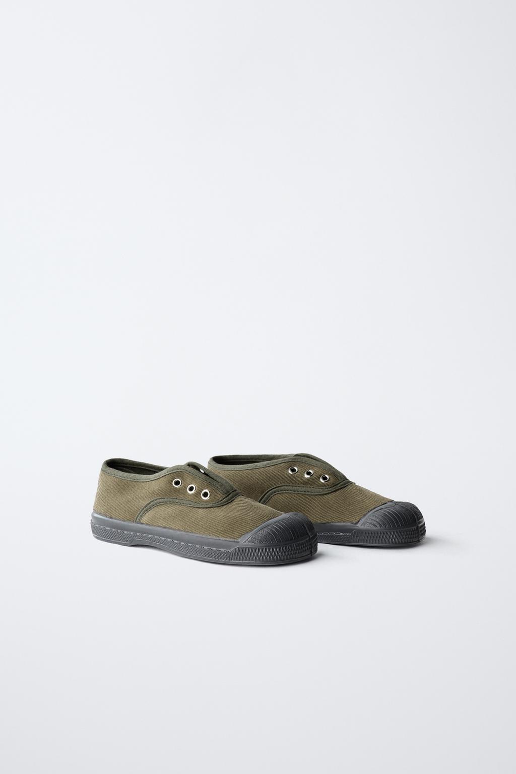 КЕДЫ ИЗ ВЕЛЬВЕТА BENSIMON ® X ZARA