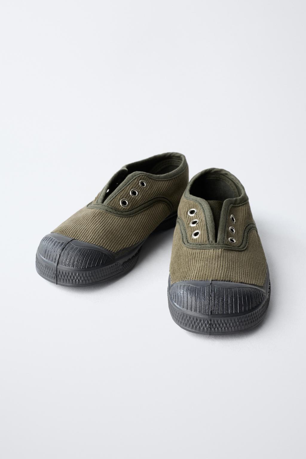 КЕДЫ ИЗ ВЕЛЬВЕТА BENSIMON ® X ZARA