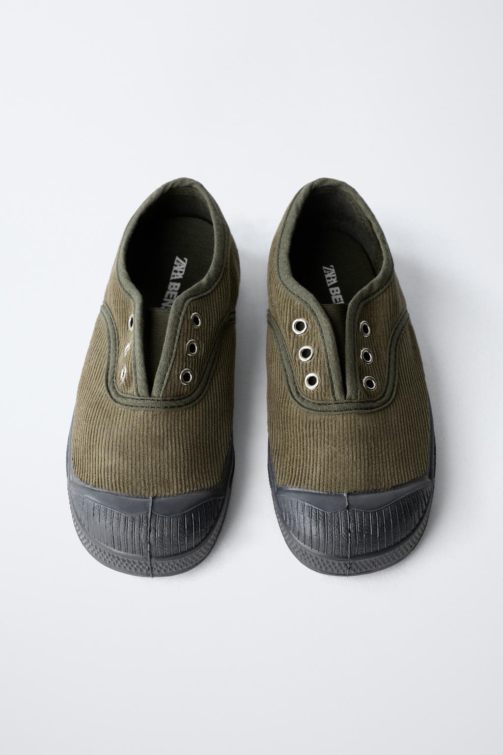 КЕДЫ ИЗ ВЕЛЬВЕТА BENSIMON ® X ZARA