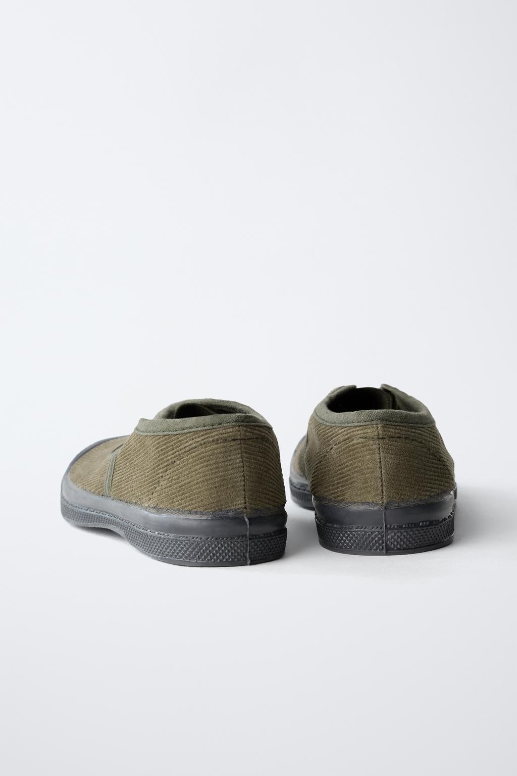 КЕДЫ ИЗ ВЕЛЬВЕТА BENSIMON ® X ZARA