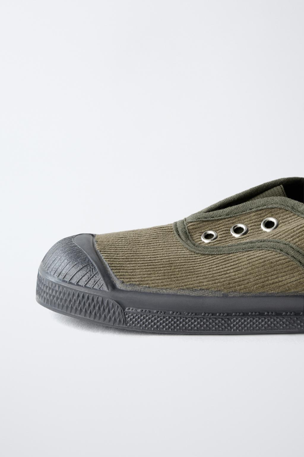 КЕДЫ ИЗ ВЕЛЬВЕТА BENSIMON ® X ZARA