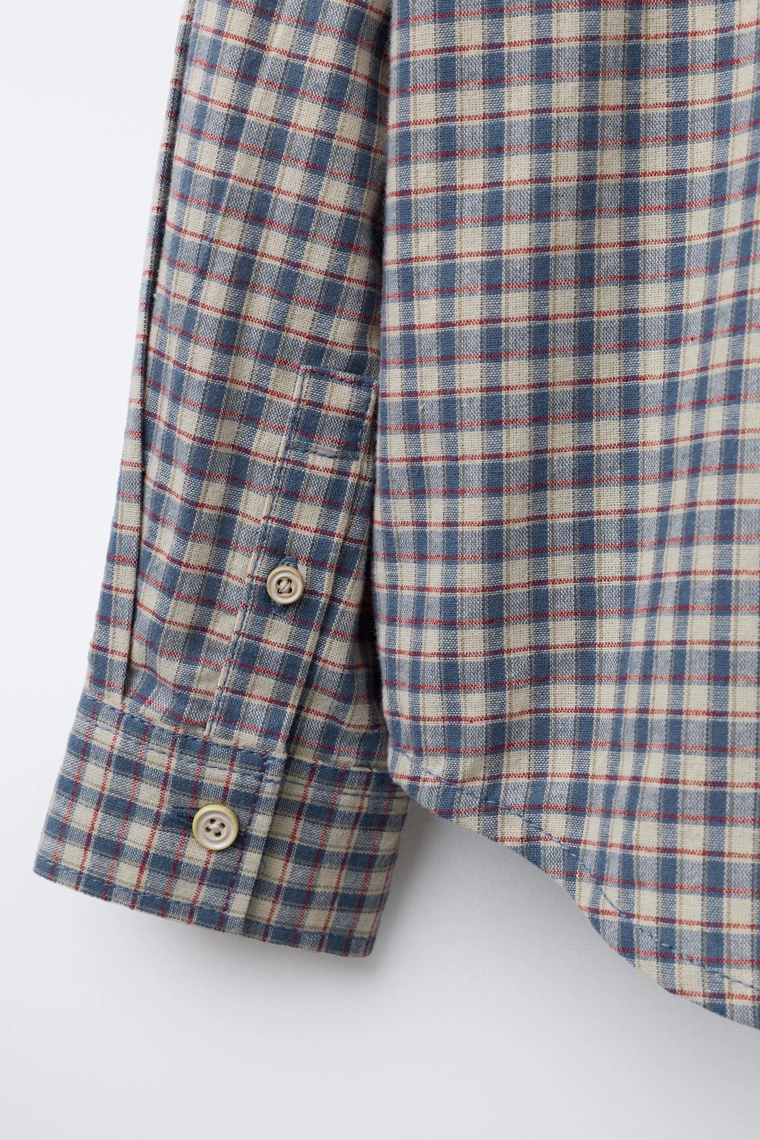 РУБАШКА В КЛЕТКУ BENSIMON ® X ZARA