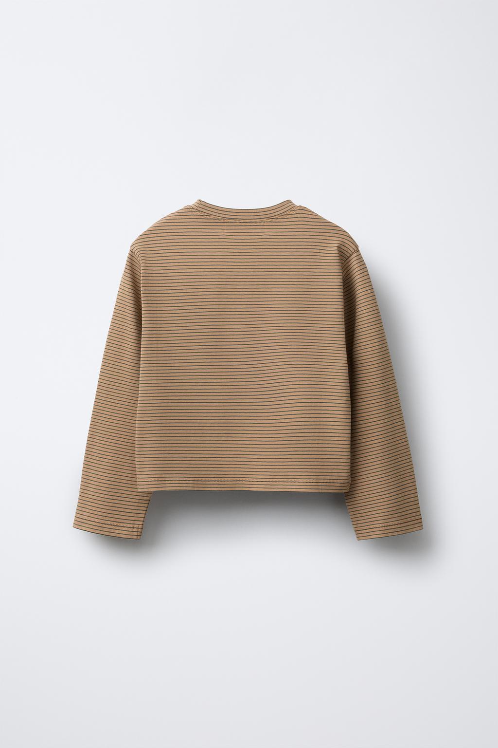 ФУТБОЛКА В ПОЛОСКУ С ЯРЛЫКОМ BENSIMON ® X ZARA