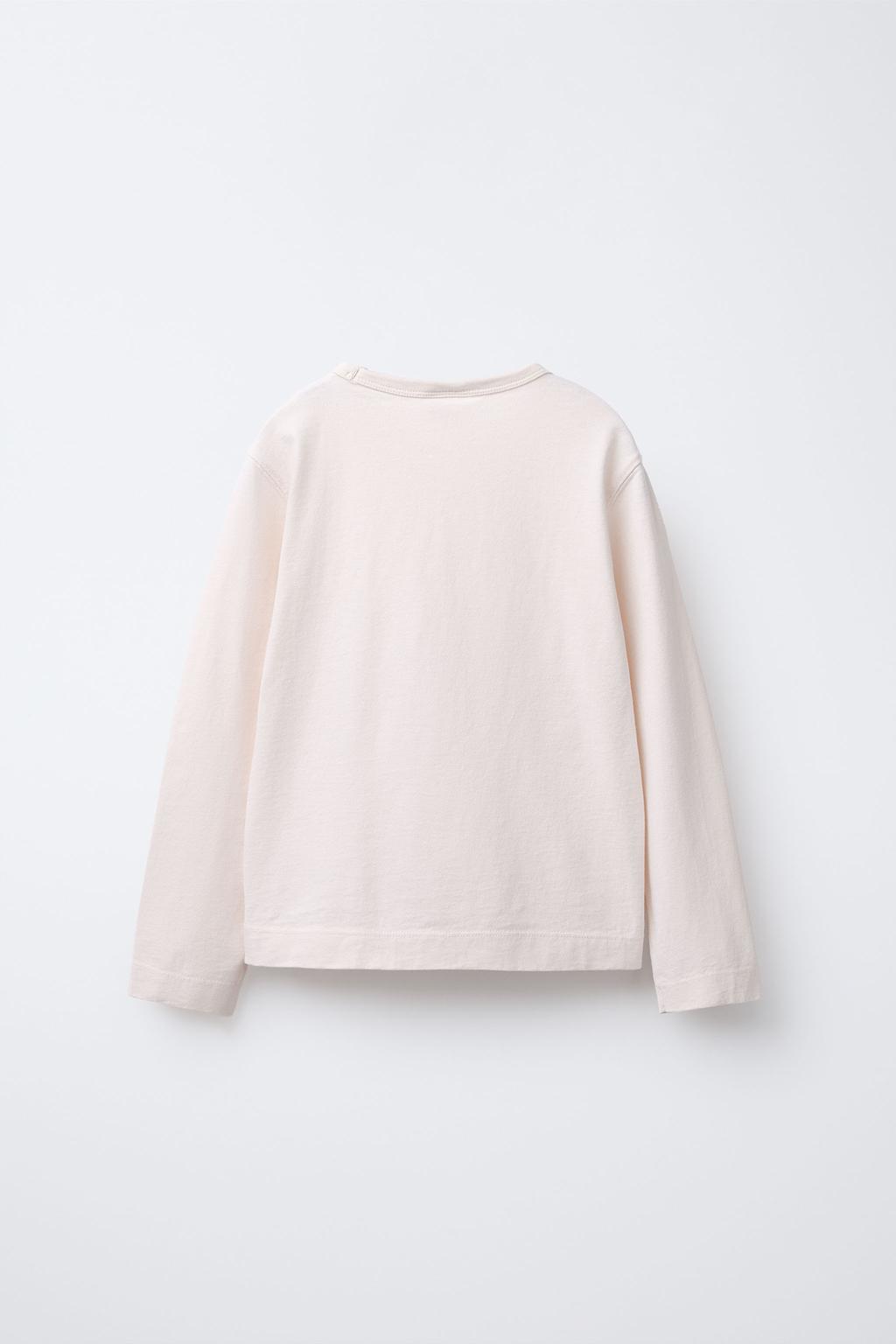 ОДНОТОННЫЙ ЛОНГСЛИВ BENSIMON X ZARA