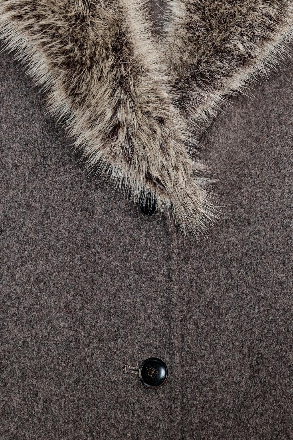 ПАЛЬТО ИЗ СМЕСОВОЙ ШЕРСТИ — ZW COLLECTION LIMITED EDITION