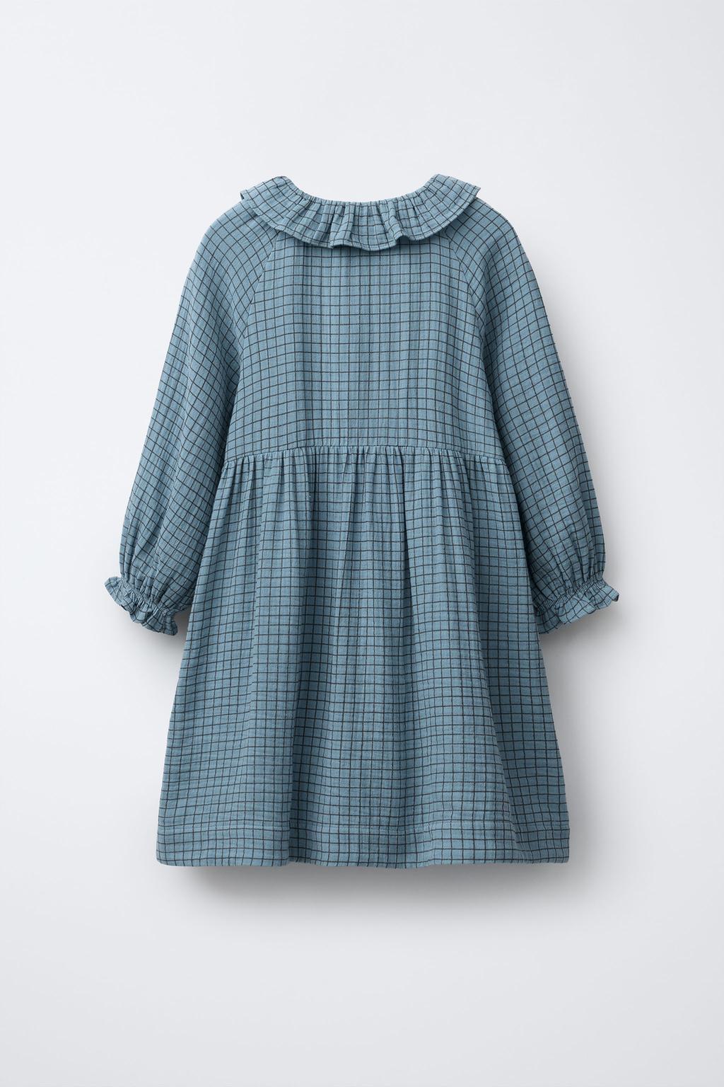 ФАКТУРНОЕ ПЛАТЬЕ В КЛЕТКУ BENSIMON ® X ZARA