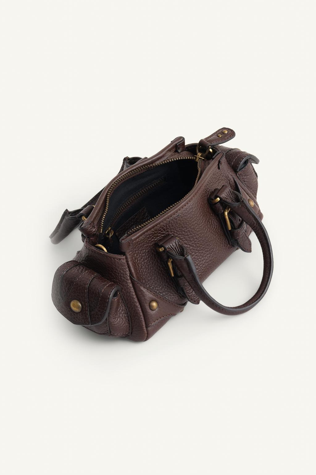 Сумка mini leather bowling limited edition