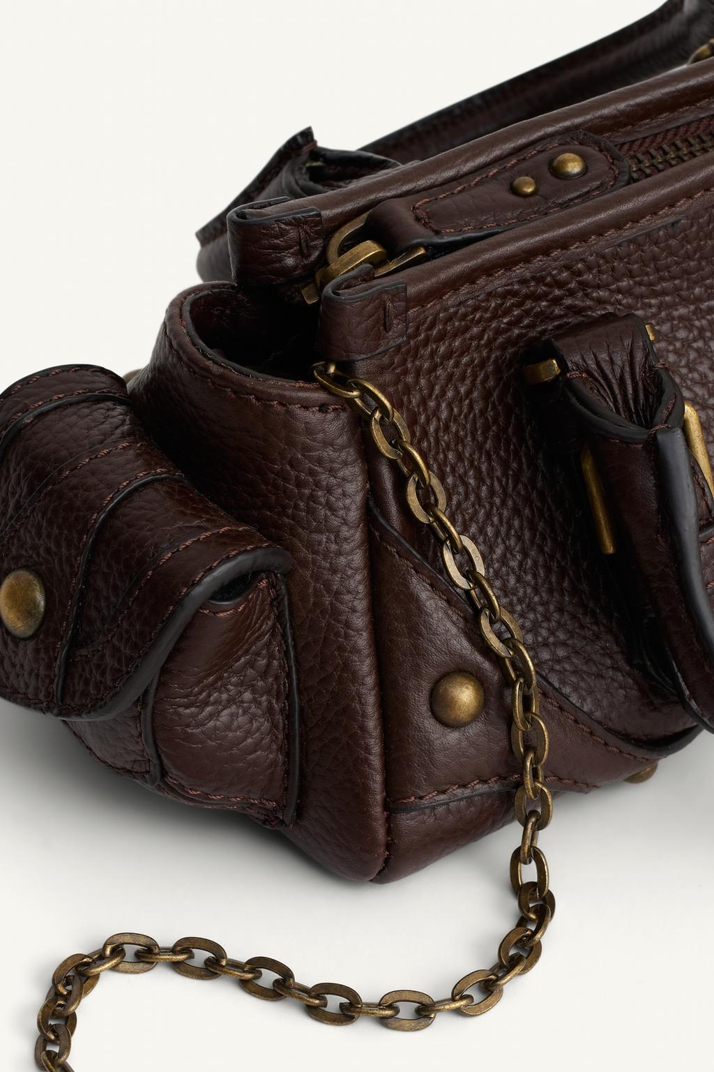 Сумка mini leather bowling limited edition