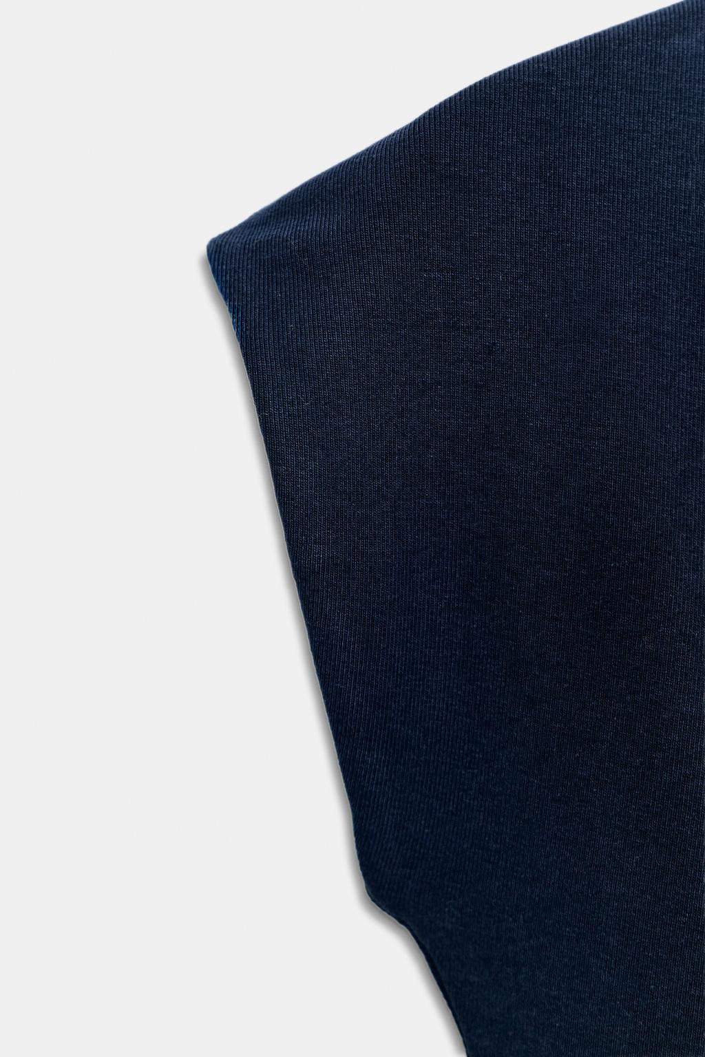 ХЛОПКОВОЕ БОДИ С ВОРОТНИКОМ-СТОЙКОЙ