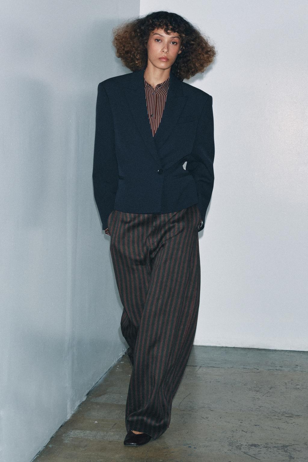 УКОРОЧЕННЫЙ БЛЕЙЗЕР — ZW COLLECTION LIMITED EDITION