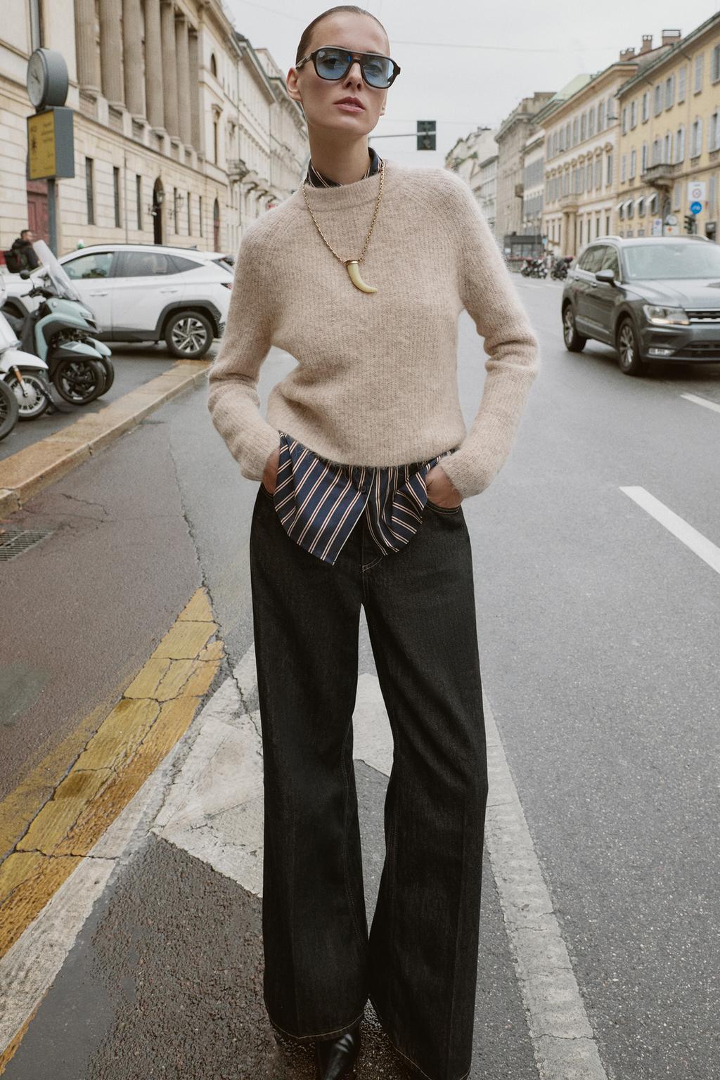 ДЖЕМПЕР ИЗ ШЕРСТИ И АЛЬПАКИ