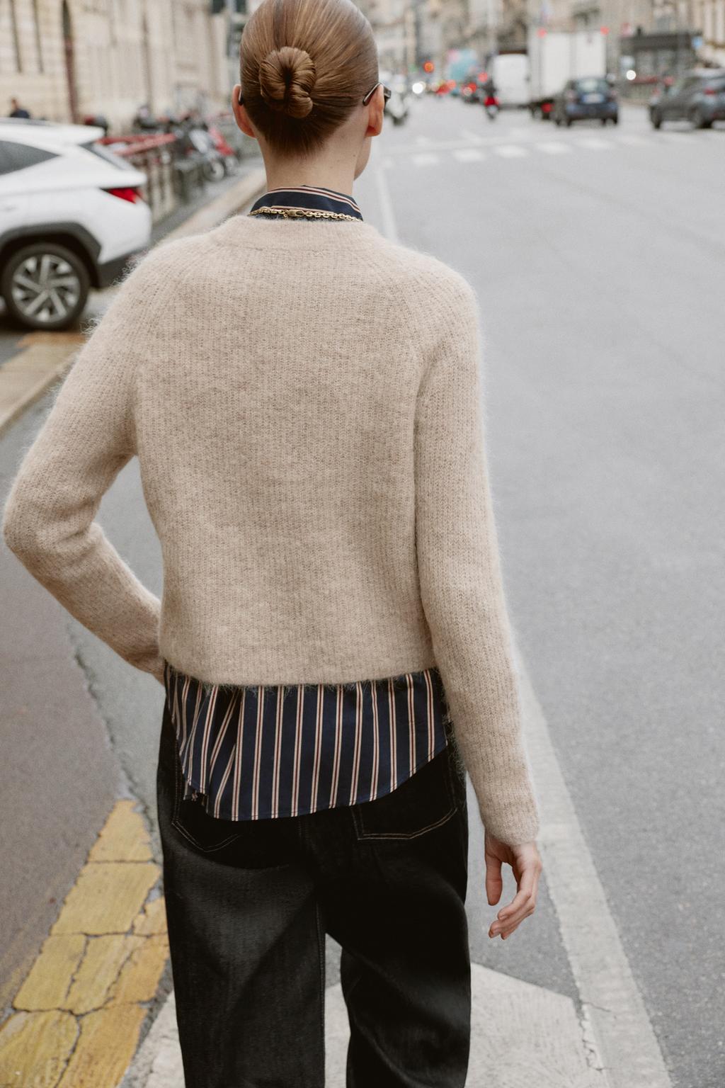 ДЖЕМПЕР ИЗ ШЕРСТИ И АЛЬПАКИ