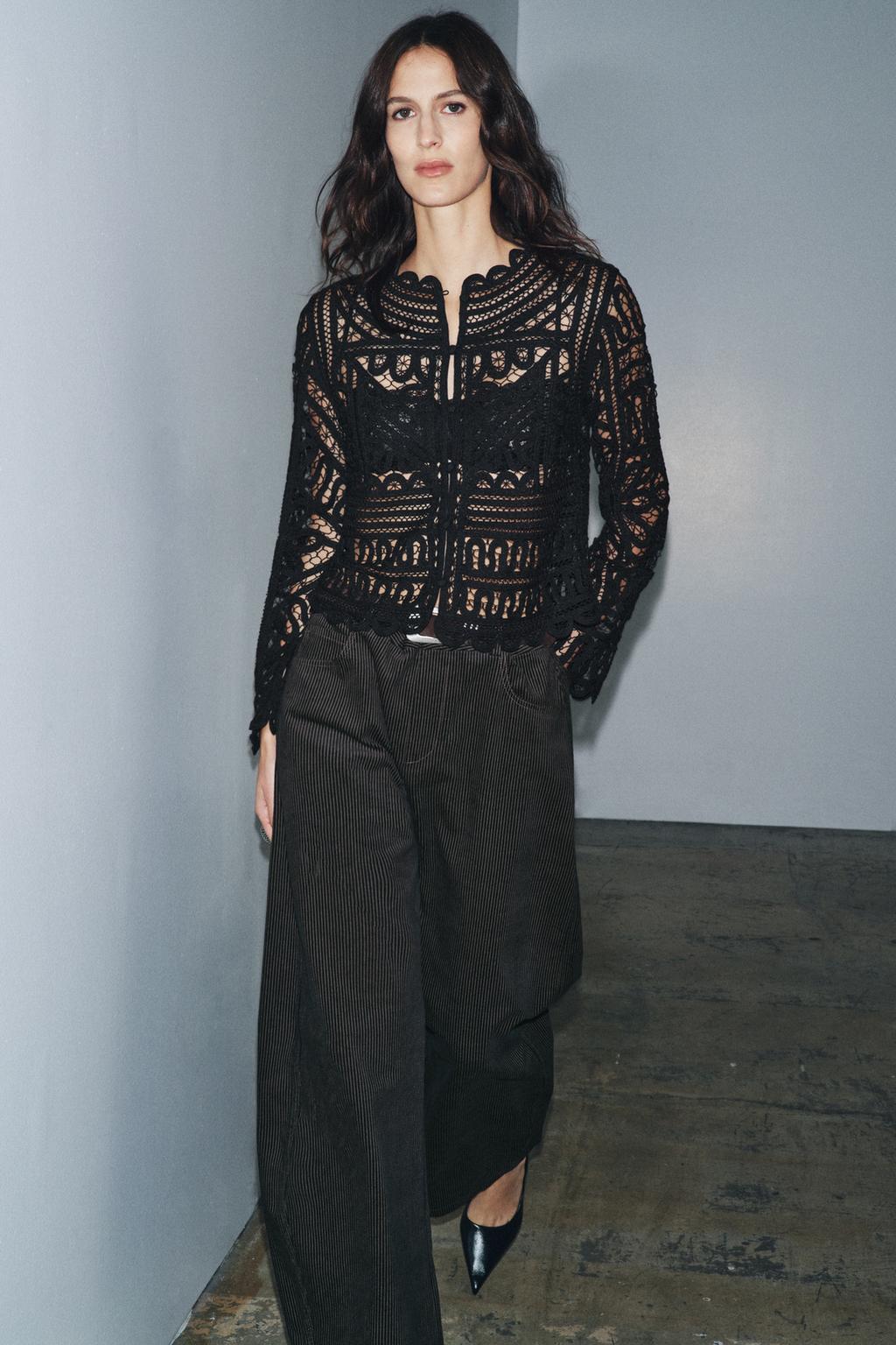 БЛУЗА КРЮЧКОМ — ZW COLLECTION