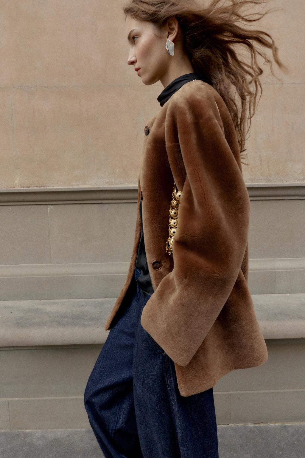 ДВУСТОРОННЕЕ ПАЛЬТО ИЗ 100% КОЖИ