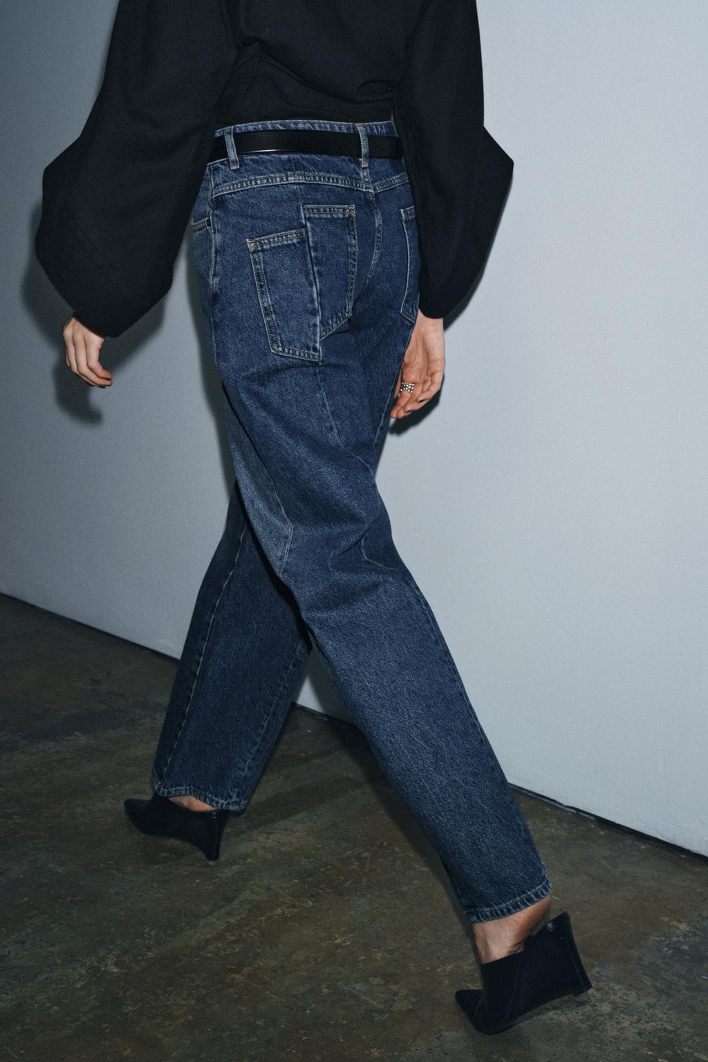 ДЖИНСЫ ZW COLLECTION BARREL СО СРЕДНЕЙ ПОСАДКОЙ