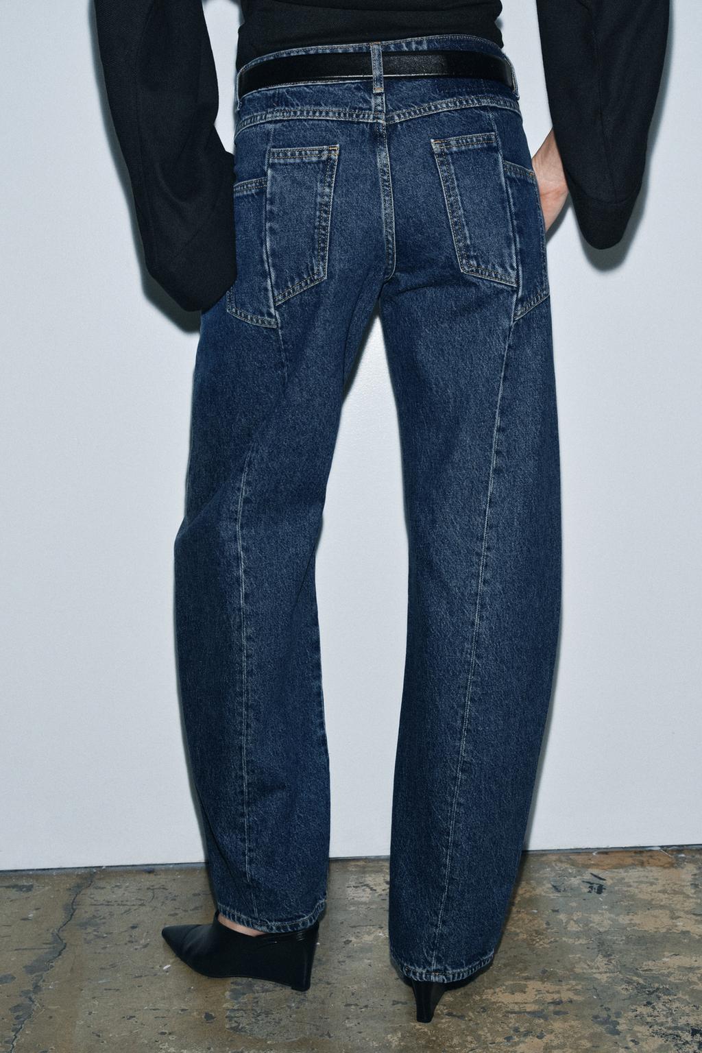 ДЖИНСЫ ZW COLLECTION BARREL СО СРЕДНЕЙ ПОСАДКОЙ