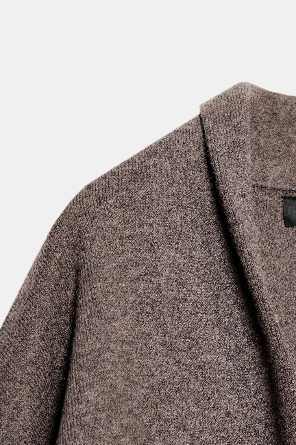 ДЛИННОЕ ТРИКОТАЖНОЕ ПАЛЬТО