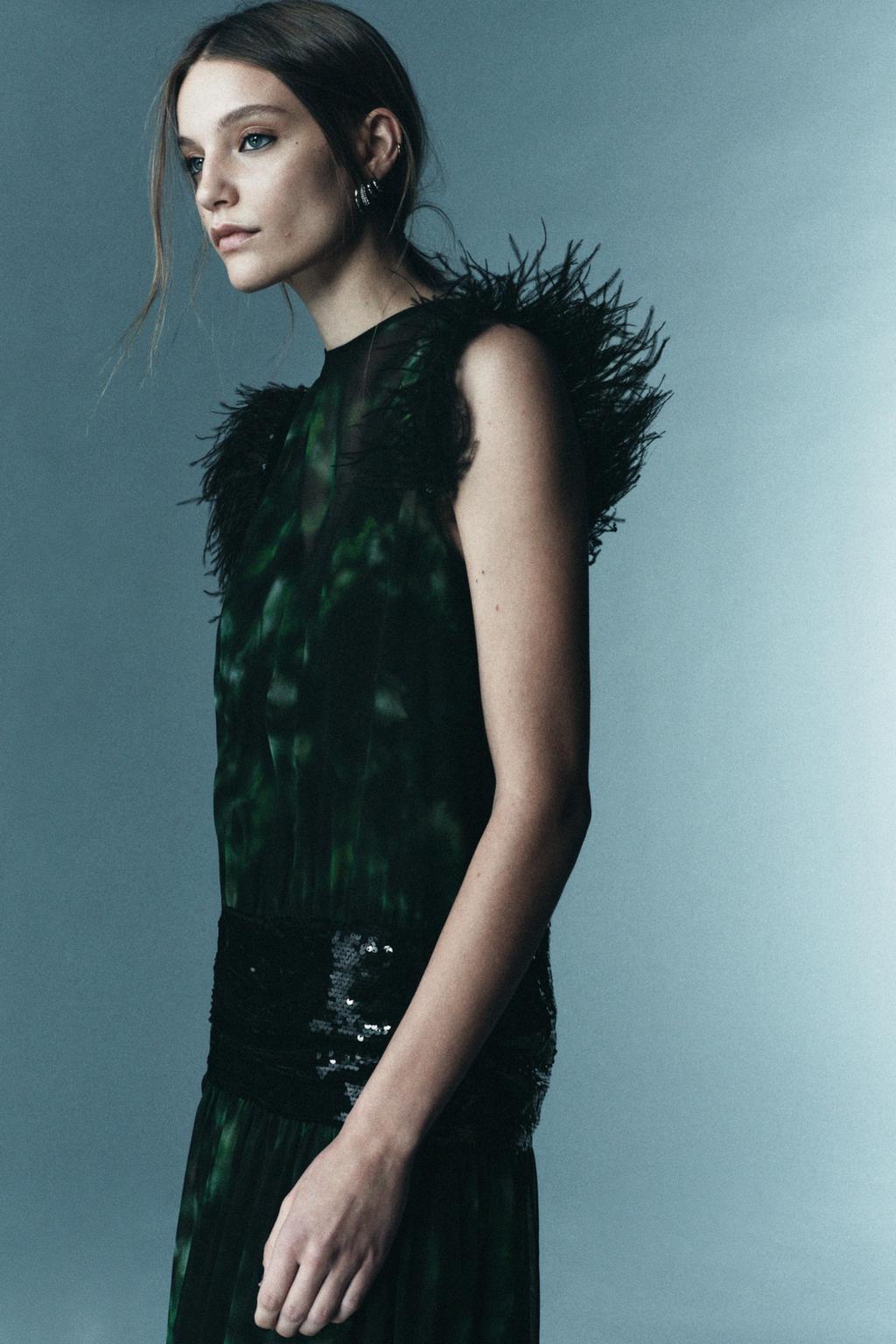 КОМБИНИРОВАННОЕ ПЛАТЬЕ С ПРИНТОМ — LIMITED EDITION