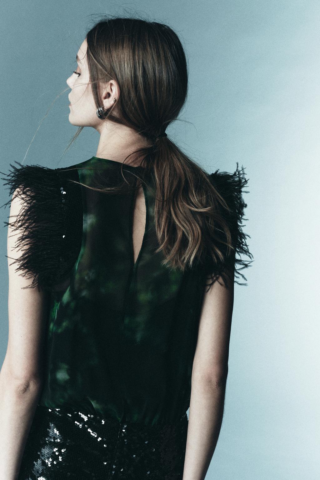 КОМБИНИРОВАННОЕ ПЛАТЬЕ С ПРИНТОМ — LIMITED EDITION