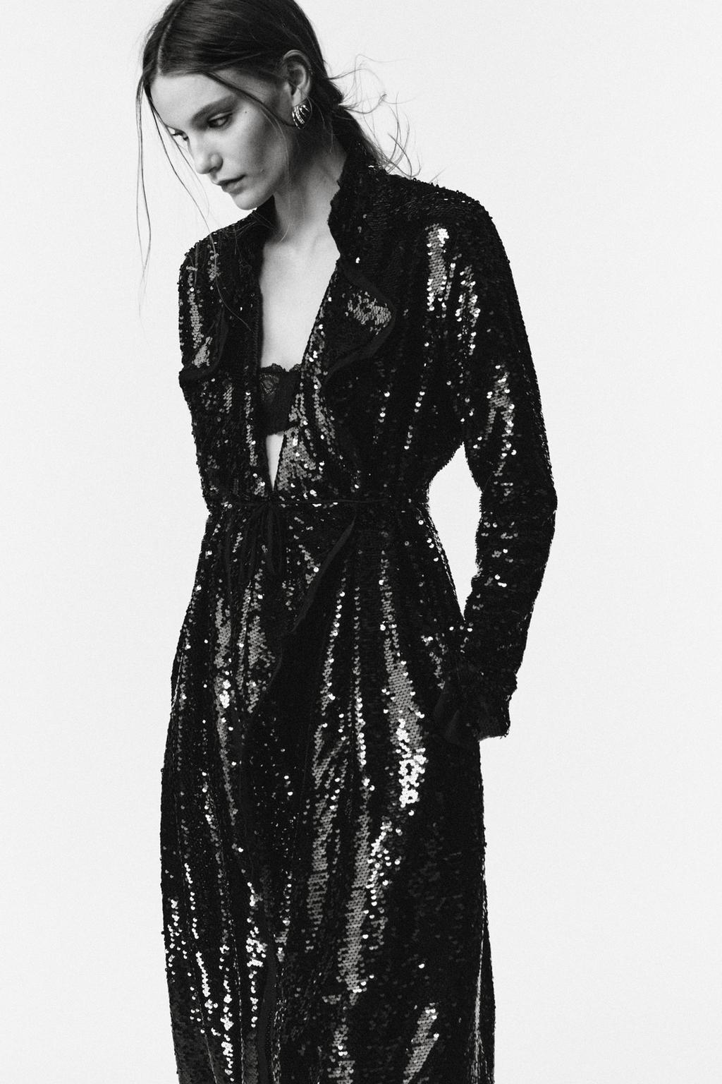 ПАЛЬТО С ПАЙЕТКАМИ - LIMITED EDITION