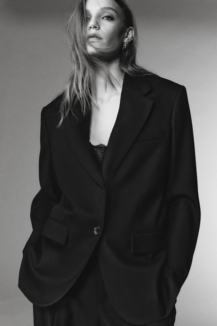 БЛЕЙЗЕР ИЗ СМЕСОВОЙ ШЕРСТИ — LIMITED EDITION