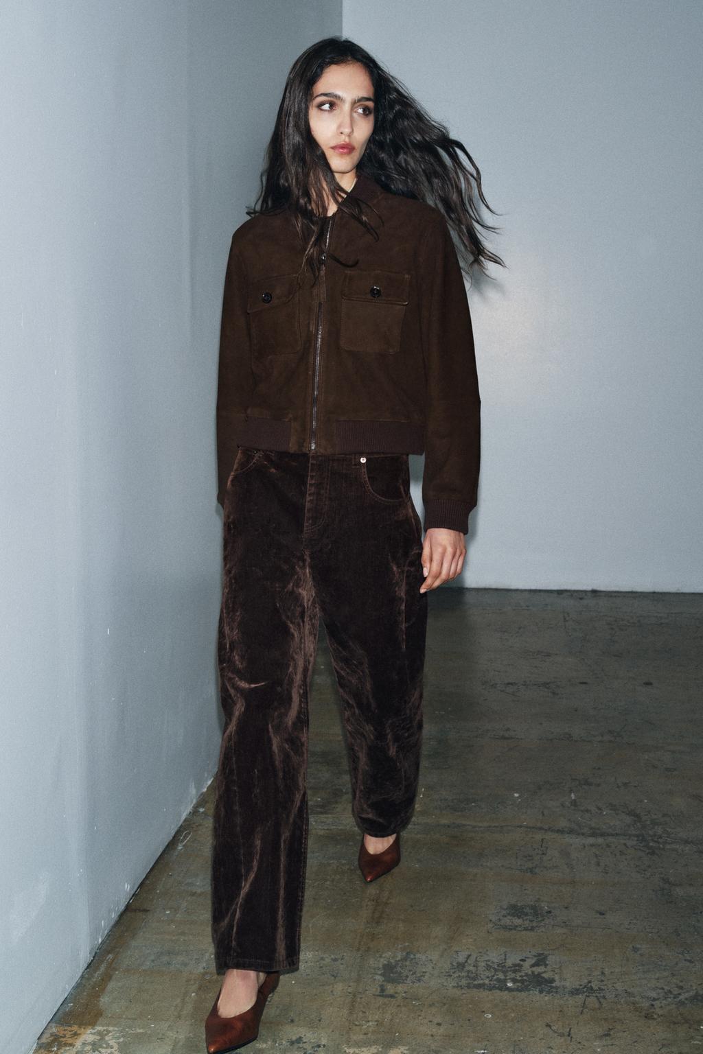 БОМБЕР ИЗ ЗАМШИ — ZW COLLECTION LIMITED EDITION