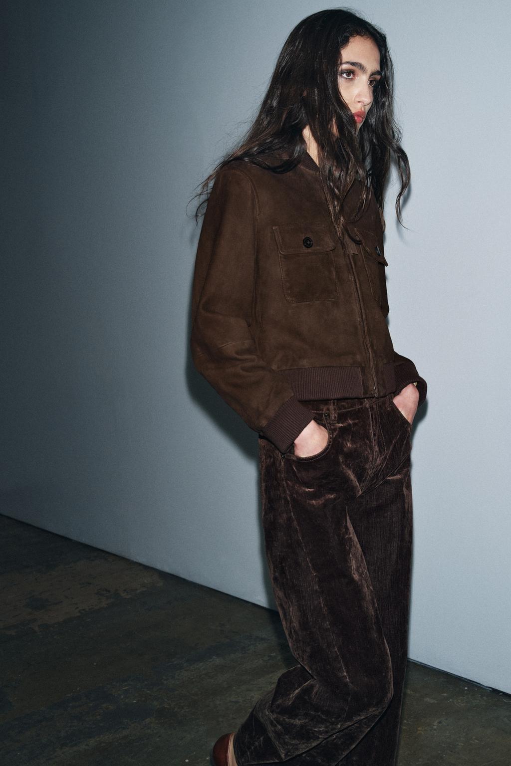 БОМБЕР ИЗ ЗАМШИ — ZW COLLECTION LIMITED EDITION