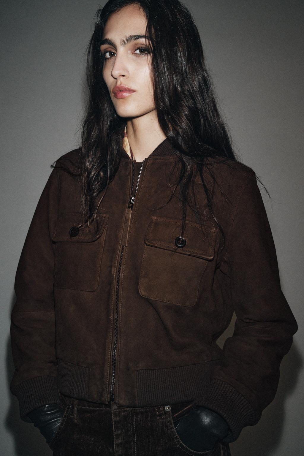 БОМБЕР ИЗ ЗАМШИ — ZW COLLECTION LIMITED EDITION