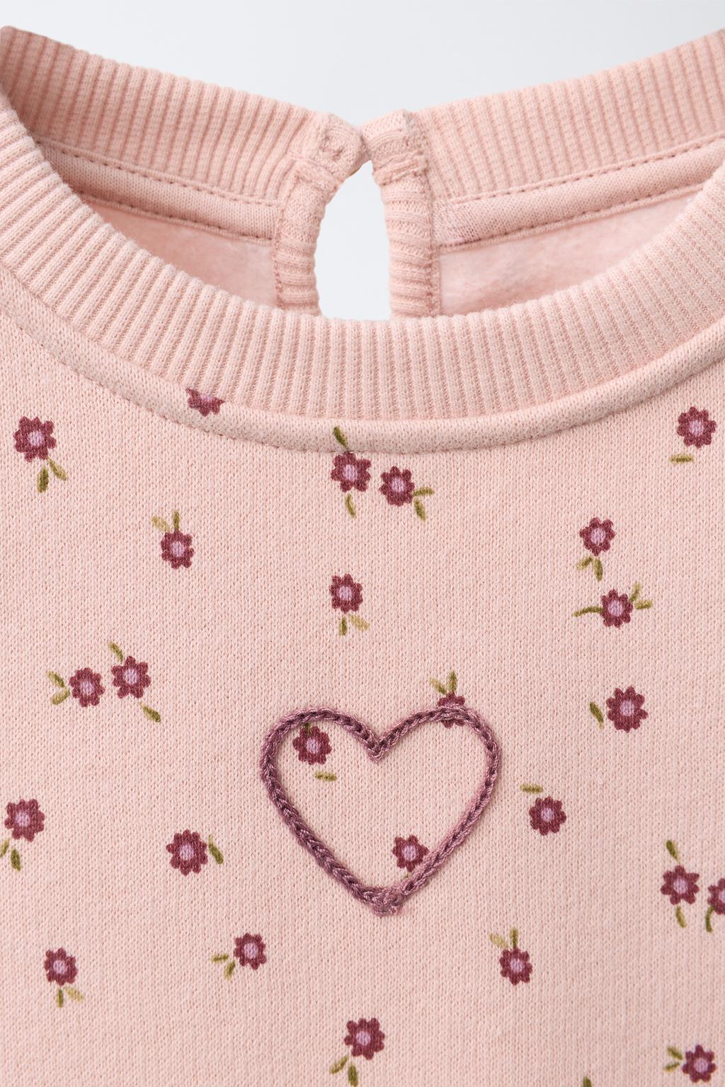 ТОЛСТОВКА С ЦВЕТОЧНЫМ ПРИНТОМ