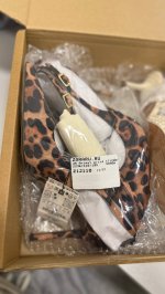 Zara Туфли на высоком каблуке со съемным ремешком animal print Leopard | 2236/410/195