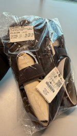 Zara БАЛЕТКИ ИЗ ИСКУССТВЕННОГО МЕХА Chocolate Brown | 1526/610/116