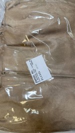 Zara БОМБЕР ИЗ ИСКУССТВЕННОЙ ЗАМШИ С КАПЮШОНОМ camel | 6318/240/704