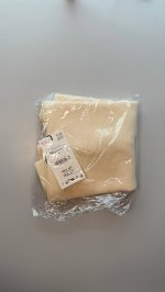 Zara ТРИКОТАЖНАЯ МИНИ-ЮБКА Beige | 5536/107/450