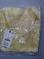 Zara ТОП В БЕЛЬЕВОМ СТИЛЕ С КРУЖЕВОМ — ZW COLLECTION Yellow | 5919/105/300