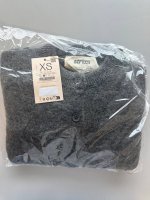 Stradivarius Трикотажный кардиган на пуговицах Dark grey|8559/320