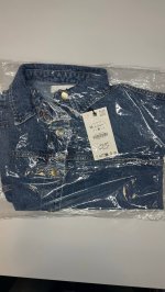 Zara ДЖИНСОВАЯ КУРТКА Z1975 Mid-blue | 0108/221/427