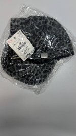 Zara КЕПКА ИЗ ТВИЛА С АНИМАЛИСТИЧЕСКИМ ПРИНТОМ Grey | 1023/247/802