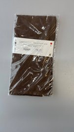 Zara Полотенца для чая с рельефным узором (набор из 2 шт.) Brown | 0257/026/700