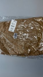 Zara КУРТКА С КАПЮШОНОМ И МНОЖЕСТВОМ КАРМАНОВ camel | 8372/283/704