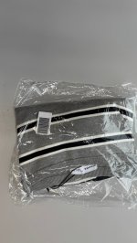 Bershka Асимметричный свитер с низом в рубчик Grey | 7120/693/812