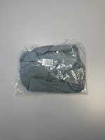 Oysho Брюки-бочонки из 100% льна с закругленными разрезами BLUE-GREY|3361/873