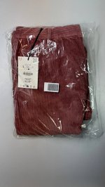 Zara Брюки из вельвета limited edition Pale pink | 1300/130/622